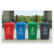 百金顿 户外环卫加厚塑料垃圾桶分类垃圾箱特厚挂车塑料垃圾桶 30L不带轮 灰色