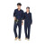 苏识 NWZG-LB021 夏季薄款棉电焊工作服套装男女劳保服 206藏蓝套装155/OOS-190/3XL 一套