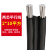 普霖乐 2芯3芯电缆线铝芯户外电线2.5/4/6/10/16/25平方平行铝线 备件 国标2心10平方200米 