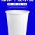 普霖乐 大号加厚牛筋圆桶大容量储水桶酿酒发酵塑料胶桶可配盖 备件 400L加厚牛筋桶 