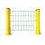 厂家直销桃型柱护栏网加粗铁丝围栏栅栏户外围墙围网庭院隔离防护 丝径5.0mm粗 0.6米高*2.5米