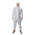 3M 4515白色带帽连体防护服 颗粒物防护及液体有限喷溅 防尘灰尘服 防化服工业清洁防护服 一件 XL#加大号
