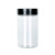 5510塑料瓶圆形酱菜食品包装盒透明有盖加厚小瓶子密封保鲜蜂蜜罐 HC5510透明盖 23克 整箱 720个