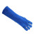 威特仕 彩蓝色长袖筒款加长牛皮耐磨舒适隔热焊接手套 10-2054-XL   1副