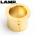 LAMP日本蓝普穿线孔穿线盒线盒装饰圈金属合金设备分割式线孔CHC-S CHC-S18DN：一只