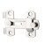 优麦达 Y5277 (3个)不锈钢门搭扣插销锁扣 老式门锁推拉移房门闩扣门栓 小号180度平型