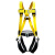 五点式全身安全带高空作业装备保险带挂钩电工户外安全绳套装国标 安全带+双小钩1.8米