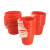 塑料桶 小水桶厚实涂料桶子  单位个 小红桶1L无盖