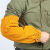 HKNA焊工防护用品牛皮电焊套袖防烫耐高温护袖加长加厚烧焊袖子护臂 牛皮围裙
