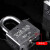 工品星 GPX-S通开挂锁通用锁具大门锁宿舍柜子锁独立型50短梁配4把钥匙