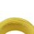 华美电线电缆 BVR4平方单芯多股铜线国标家装铜芯软电线 100米 黄色