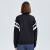 卡帕（Kappa）印花外套女运动卫衣休闲针织开衫长袖上衣K0B22WK11D 黑色-990 L