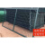 铁路护栏厂家铁路防护网高速公路高铁防跨越隔离网水泥立柱封闭网 墨绿色