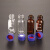 透明螺口进样瓶2/4ml液相气相色谱样品瓶棕色9-425 13-425玻璃瓶 棕色2ml带刻度(无盖100个)