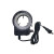 纽荷尔显微镜光源LED环形灯数码显微镜灯144灯珠6-10W黑色壳