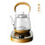 金灶（KAMJOVE）复古智能提梁玻璃电热水壶养生泡茶烧水茶壶家用保温一体 金色 0.8L