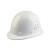 诺瑞斯安 安全帽 新国标ABS 防砸透气 工业头盔电力工程工地建筑施工抗冲击 免费印字 圆顶透气白色