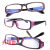 电焊眼镜自动变光太阳能防护护目镜烧焊氩弧焊焊接眼墨镜 颜色随机[买2送1] 简装[无赠品]