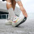 Saucony索康尼跑步鞋男2024春季新款胜利21系列跑鞋舒适缓震马拉松运动鞋 灰黄【宽楦】 TRIUMPH【胜利21】 40 【250】