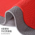 金固牢 PVC镂空防滑垫 S形塑料地毯浴室地垫 4.5mm厚*1.6m宽*1m*灰色 KZS-591