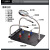 电路板焊接夹具手机维修焊台电烙铁焊锡辅助固定支架工具 伸缩式臂工作台+2磁移动 鳄鱼夹+4磁柱