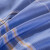 南极人全棉三件套纯棉学生宿舍床单被套单人床被褥套装床上用品套件 时尚领域-蓝 三件套(被套+床单+枕套)