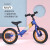 好孩子儿童滑步车可坐可滑自行车无脚踏平衡车滑行车3岁礼物玩具 宙舰蓝PH2007-6708