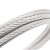 海斯迪克 304不锈钢钢丝绳 吊绳安全牵引钢丝绳 承载绳 7*19结构 8mm(1米价) HKA-83