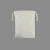 庄太太 棉麻帆布束口杂物包装袋 15*21cm米白色ZTT0357
