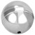 适用不锈钢球空心 浮球 球阀配件水箱水塔水浮球 304不锈钢浮球 201材质穿球320mm中孔15mm