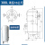 百瑞川 不锈钢储气罐空压机气泵压力罐真空筒 300L-承压16公斤 