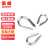 俱威 鸡心环304不锈钢钢丝绳保护套三角环 JM-1108A M4(20个）