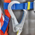 定制国标欧式带 高空作业带 欧式全身五点式工地电工带 全身单小钩2米