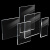 赫思迪格 透明亚克力板有机玻璃板 加工塑料板 透明款2.3*100*100mm(4片)