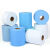 无尘纸工业擦拭纸蓝色白色工业用擦油纸除尘大卷吸水吸油纸无纺布 蓝色（25*30厘米）*500片