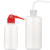 塑料洗瓶 弯管红白头500/250/1000ml 实验室弯头清洗瓶 冲洗瓶 250ml【红头洗瓶】带刻度