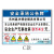 江阴企业安全承诺公告牌提知警示标志公司车间生产工厂消防 蓝色C款 40x60cm