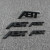大众奥迪改装ABT车标A3 A4L A5 A6 A7 Q2 Q3车贴尾标装饰贴中网标 彩色ABT 贴标一个