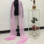 莱约芭（LAIYUEBA）汉服披帛古装粉白色舞蹈演出仙女飘逸古典披肩长飘带 白色(3米长*宽度40厘米) 均码
