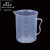 加厚塑料量杯带柄烧杯250-5000ml 带刻度的塑料透明量杯 250ml