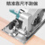 幻鲨（HUANSHA）(MCBL140无刷外转子锂电圆锯(2.0AH一电一充))切割机导轨电圆锯剪板