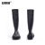 安赛瑞 高筒雨鞋（39码）黑色 PVC塑胶雨鞋雨靴 户外防水防滑雨靴 应急救灾雨鞋 劳防用品 13811