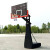 博森特篮球架 室外户外成人标准移动可升降篮球架子室内家用篮球框架 大箱黑色(1.8*1.05m篮板)