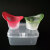赞璐桐（ZANLUTONG）洗眼杯硅胶2只装送盒清洁器眼睛专用工具网红家用可多次用 军绿色