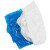 海斯迪克 一次性袖套 防水防油护袖PE塑料袖套 白色（100只） 