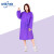 中环力安 非一次性加厚成人雨衣厂户外旅行雨衣便携雨衣4 紫色