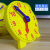 小钟表模型一二年级数学学习小学教具二针三针联动儿童时钟教学钟面小学生学具幼儿园学习认识时间的练习用品 3针钟表+练习册