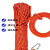 惠世达  专业游泳水上救生绳专业漂浮救生绳救援船用救生圈安全绳救生浮索  备件 （反光绳）14mm+50米 