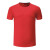 中神盾  定制 SWS-CDS-RT1702 短袖棉质圆领T恤打底衫 大红色（男款） 165
