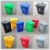 废物有害其他垃圾桶40L脚踏式分类红黄蓝加厚30L厨余可回收物 40L生活垃圾黑色 40L黑39X36X48